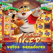 votos senadores impeachment moraes